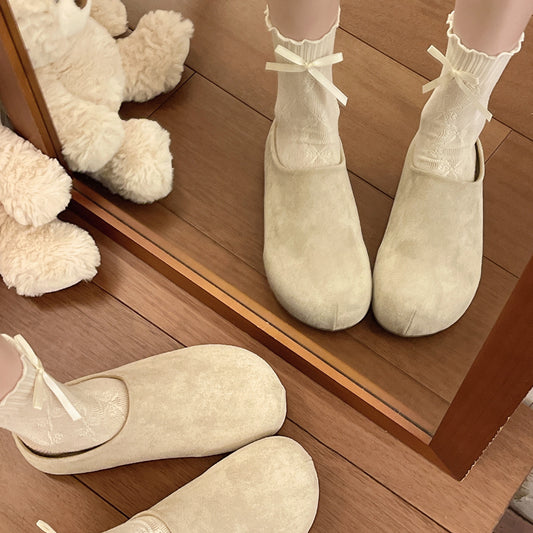 Women's Fashionable All-match Closed-toe Slippers