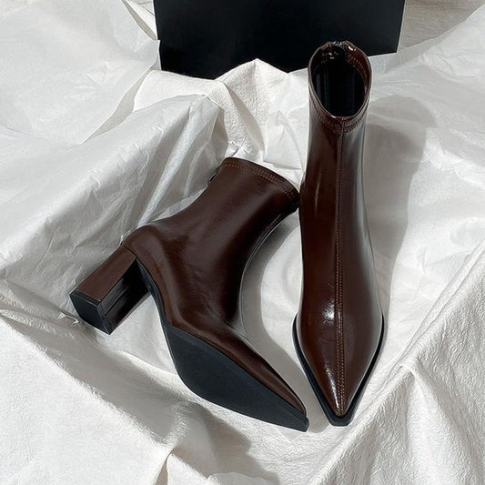 Women's Retro Soft Leather Ankle Boots