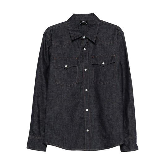 A.P.C. Blue Shirts Men