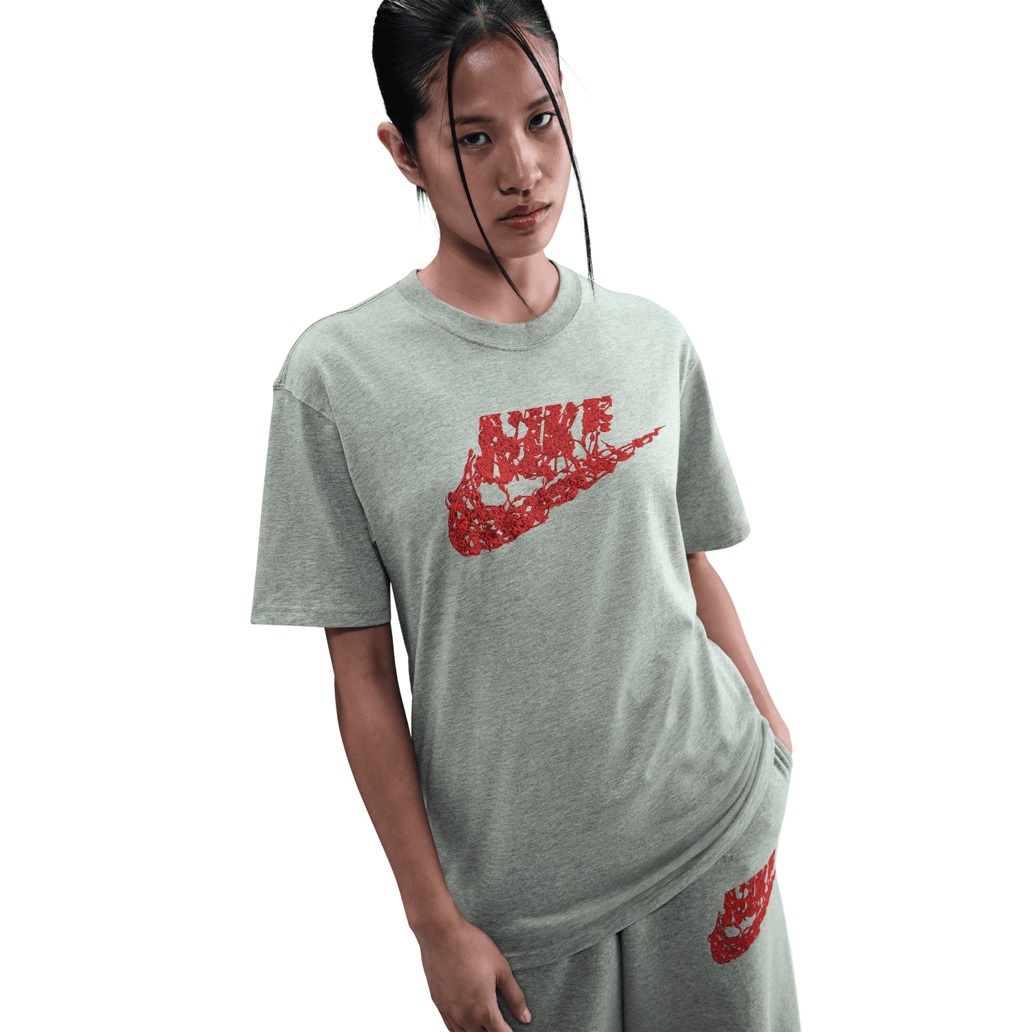 '+ Stranger Things Tee 'Dark Grey Heather'