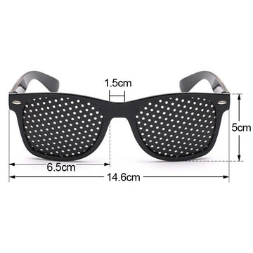 2Pcs Pinhole Glasses Eyes