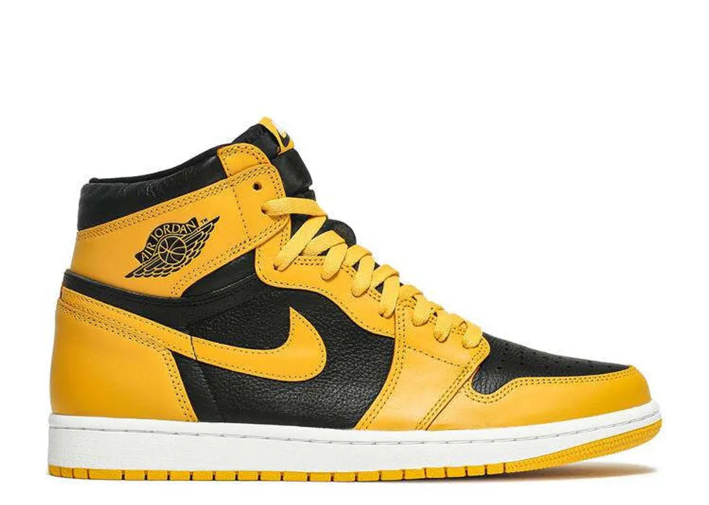 Nike Air Jordan 1 Retro High OG First in Flight Women's Shoes Yellow Black
